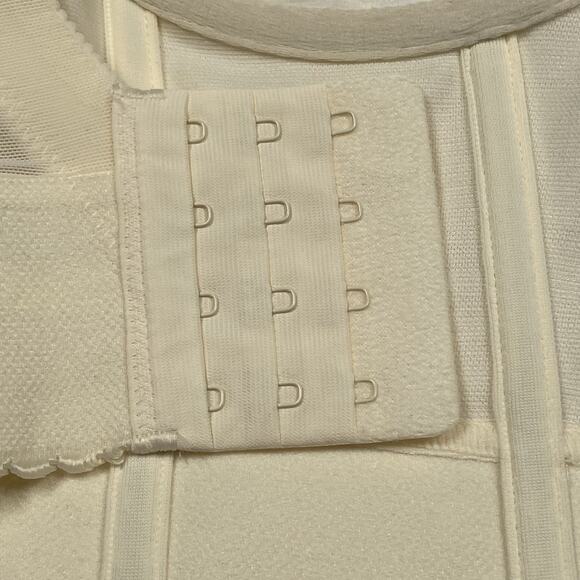 Dominique Noemi Strapless Longline Ivory Bridal Bra - Size 32F Style 6377 - Picture 2 of 7